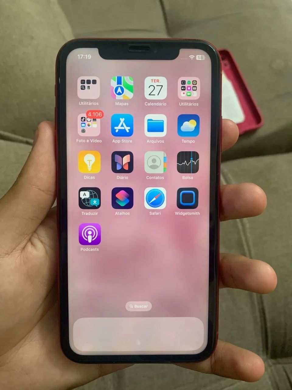 iPhone XR vermelho  - Foto 4