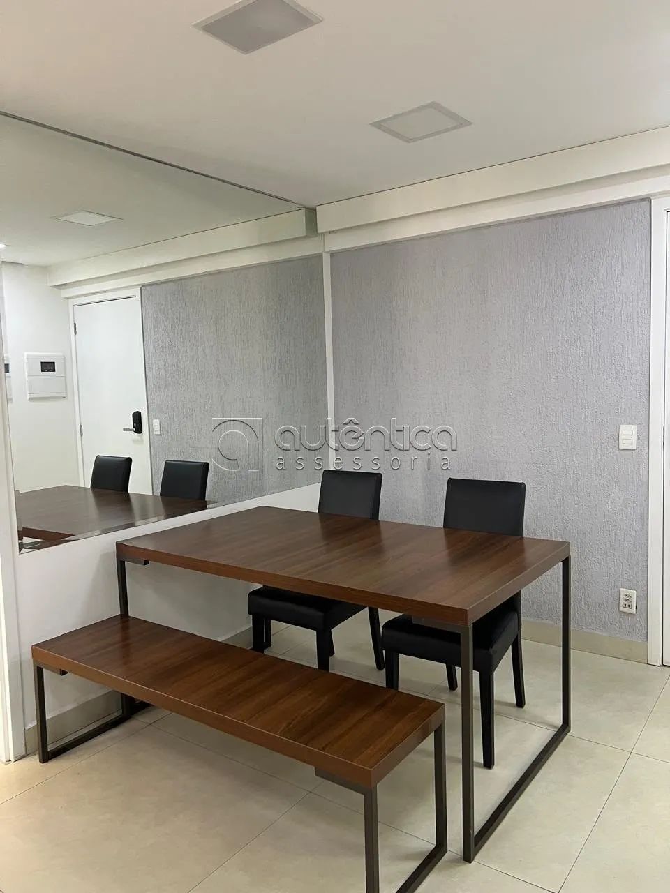 Apartamento 49m MOBILIADO LOCAÇÃO Centr Alphaville - Foto 3