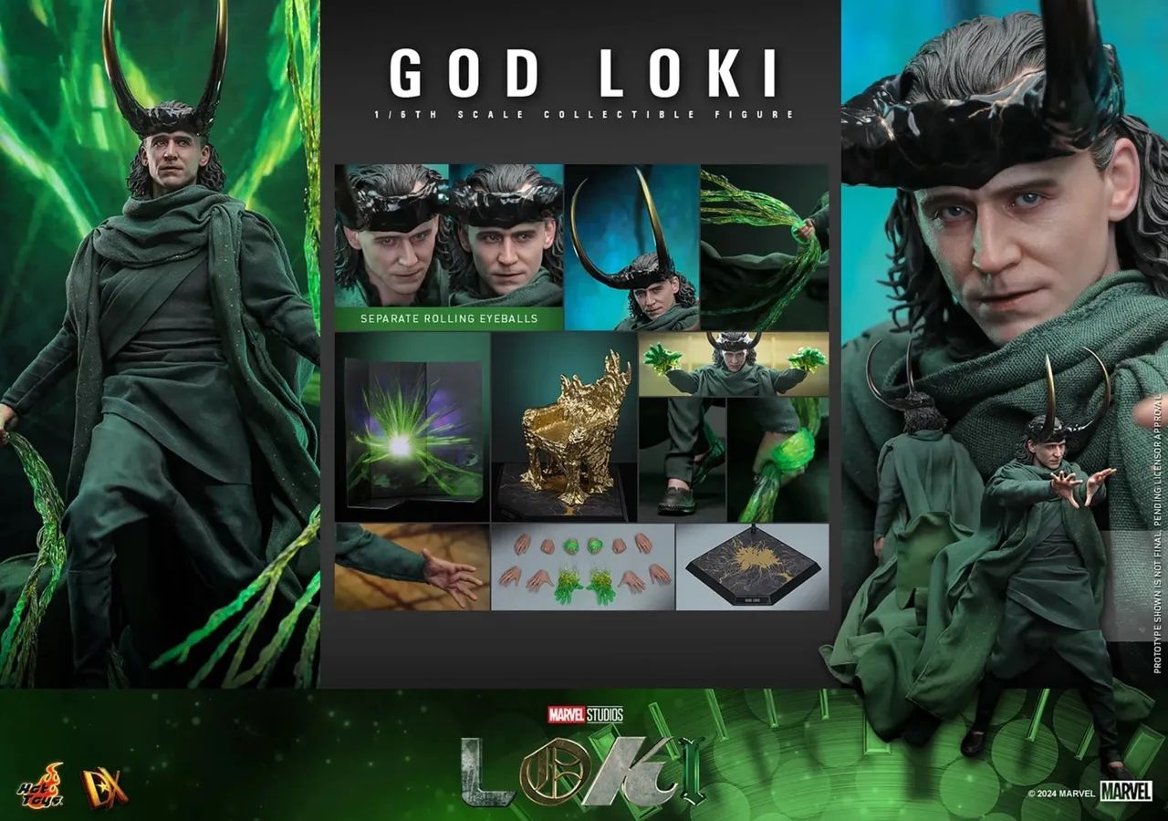 ホットトイズ DX40ゴッド・ロキhottoys God Loki 1/6通常版 Hot Toys God Loki Dx40 - Hobbies e coleções - Concórdia III