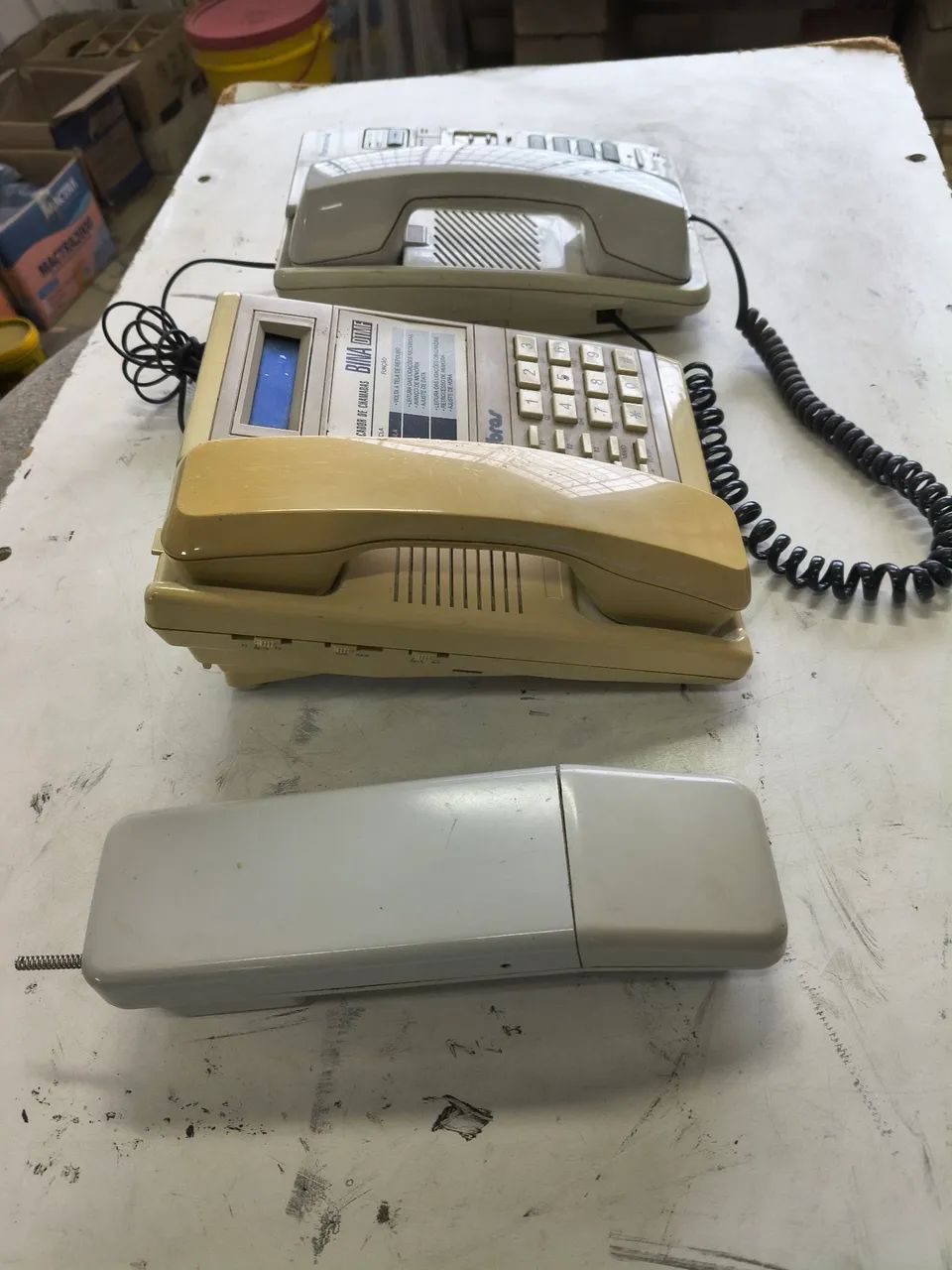 Lote com telefones antigo  - Foto 3