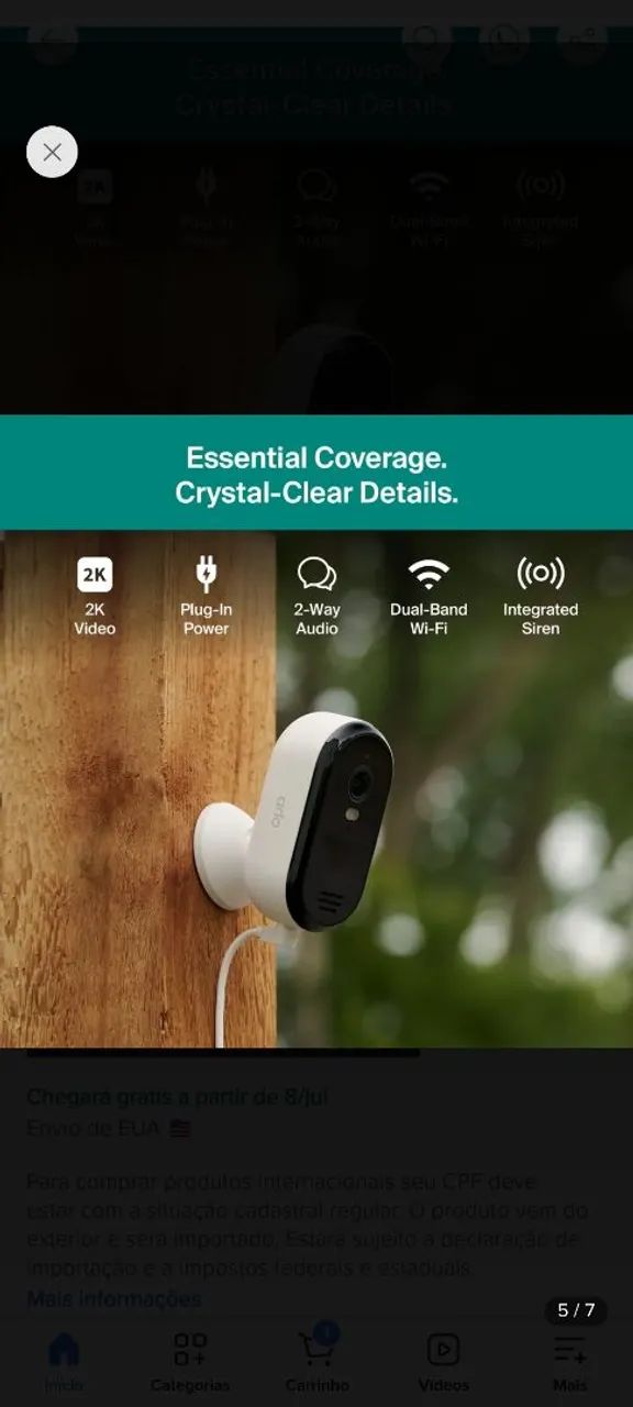 Câmera de Segurança Arlo Essential - Foto 3