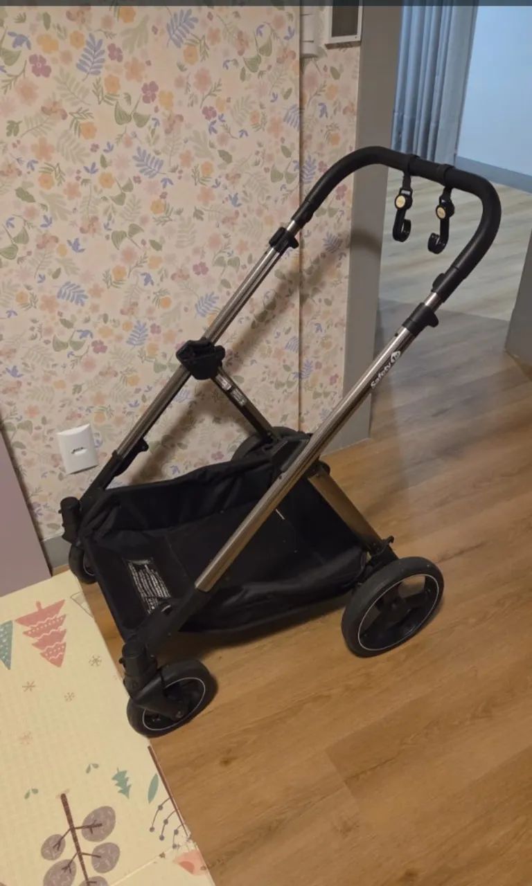 Carrinho Travel System Safety 1st, Discover Trio com Isofix - Foto 4