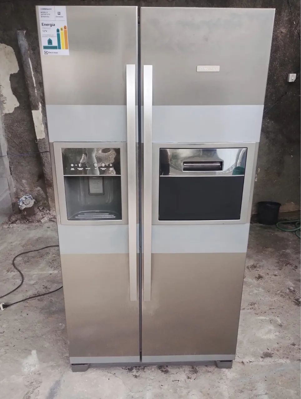 Geladeira Side by Side Inox - Foto 4