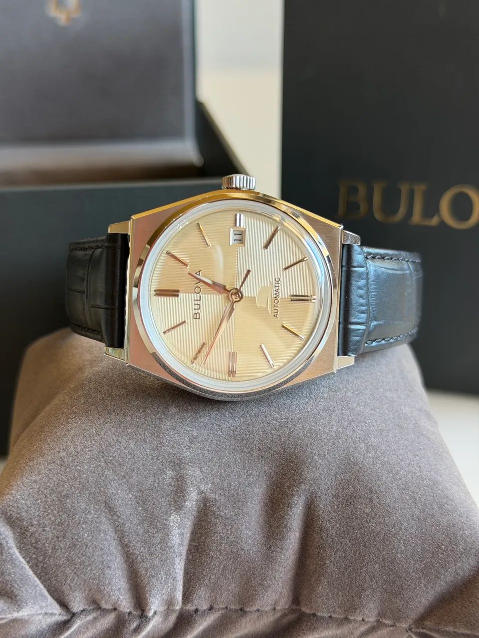 Relógio Bulova Sinatra automático original novo - Foto 5