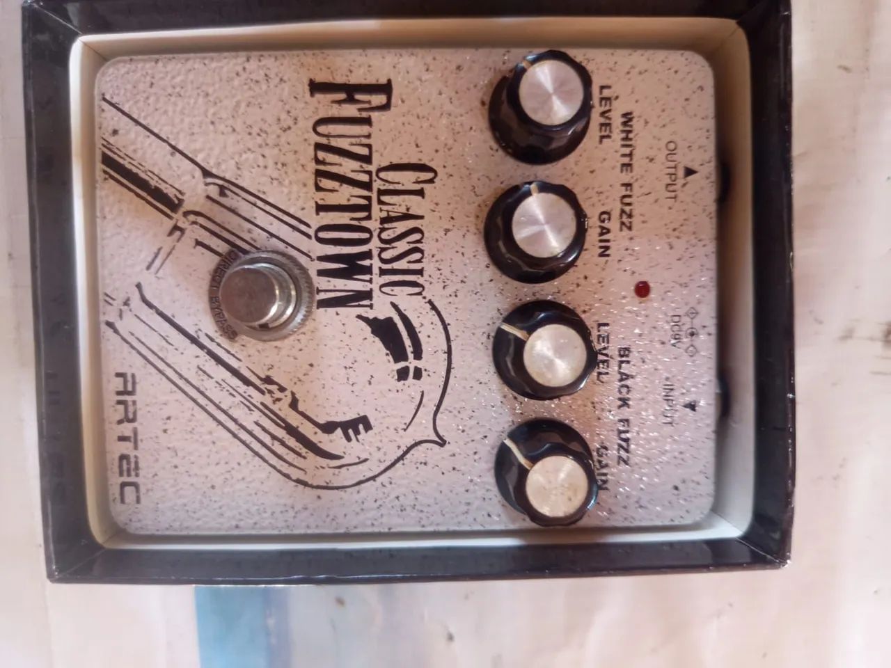 Pedal Artec Classic Fuzz Town - Instrumentos musicais - Porto do