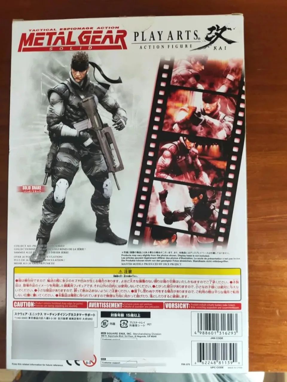 Play Arts Kai Solid Snake - Metal Gear Solid - Foto 2