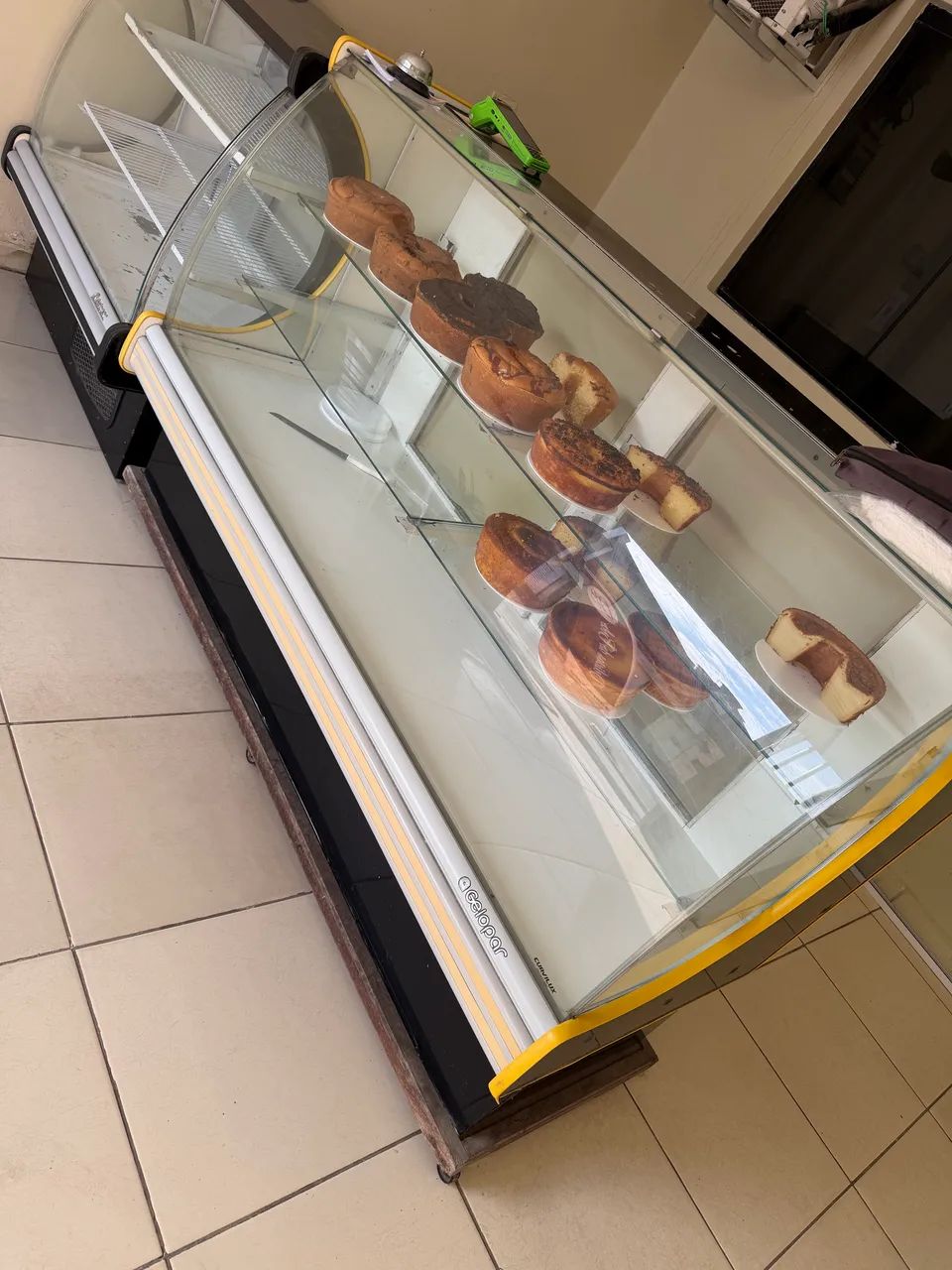 Balcão vitrine 