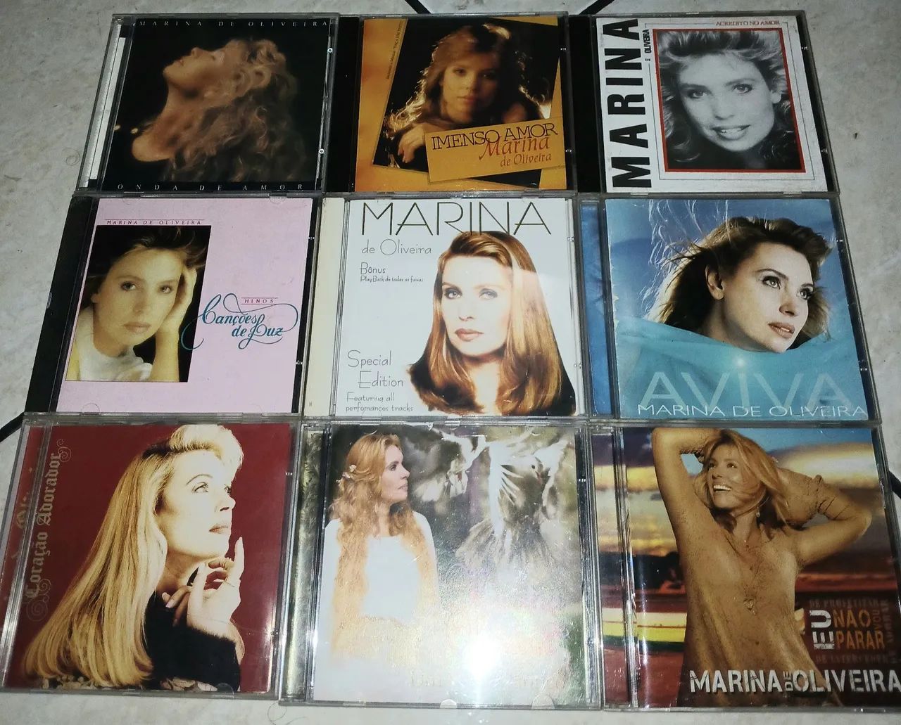 Coleção 14 cd's Marina De Oliveira