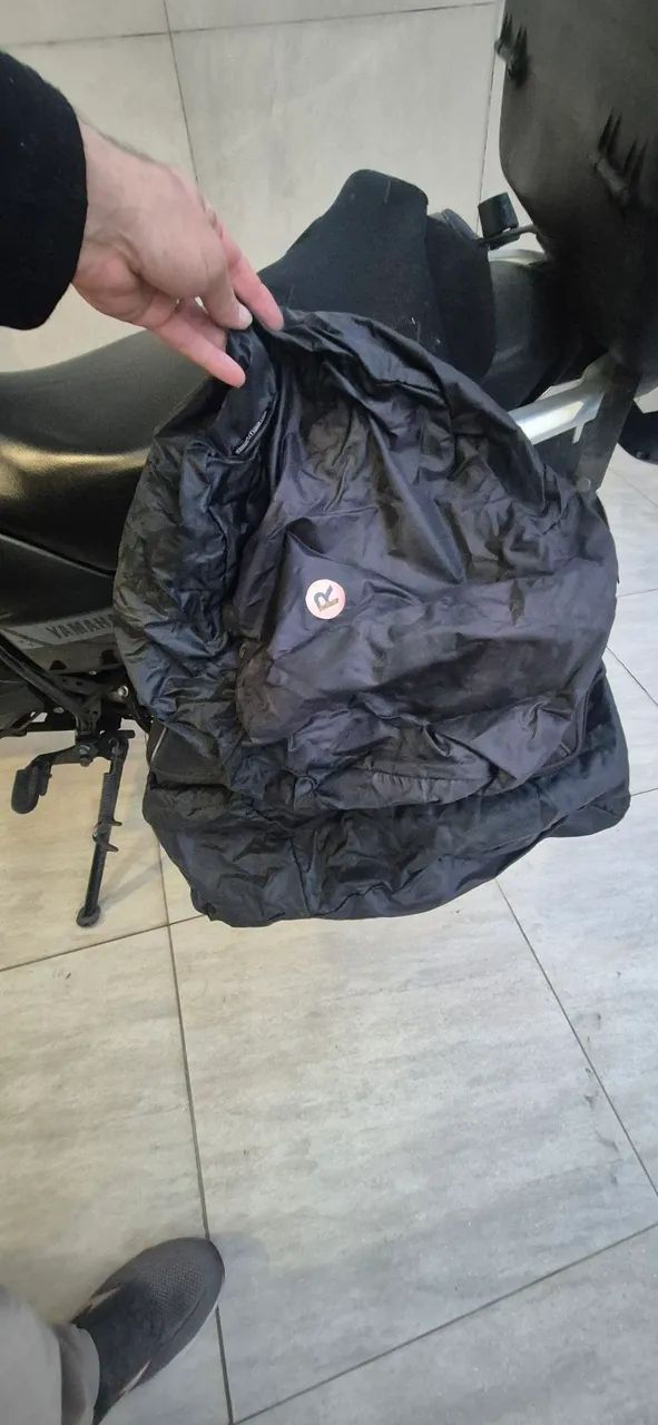 alforje lateral em nylon para motocicleta - Foto 4