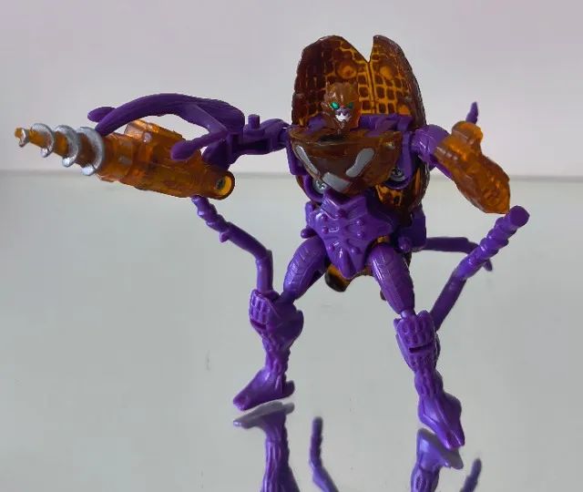 Figure Transformers Beast Wars - Predacon Drill Bit, completo e original Hasbro, BW