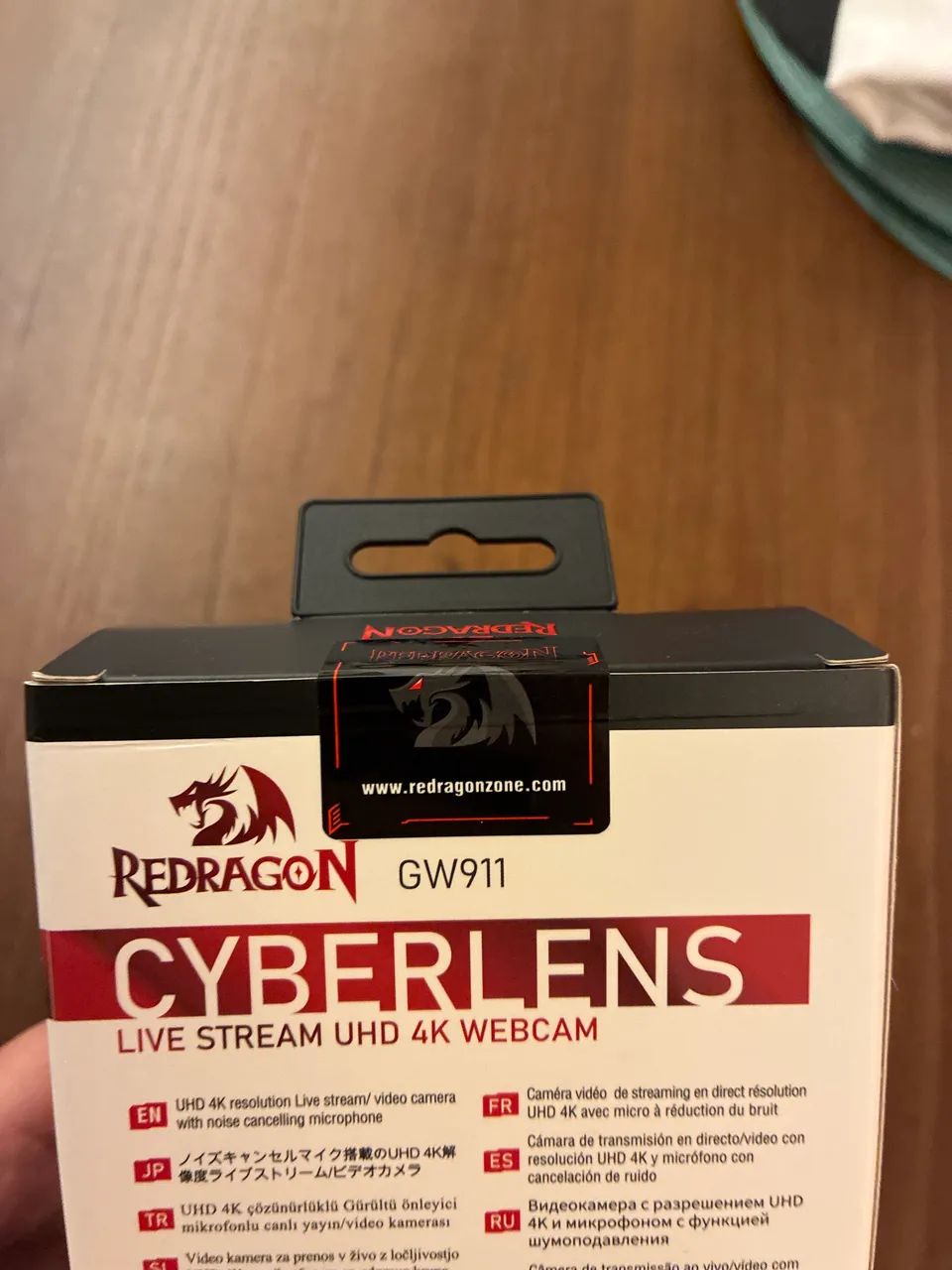 WebCam 4K Redragon Cyberlens - Foto 2