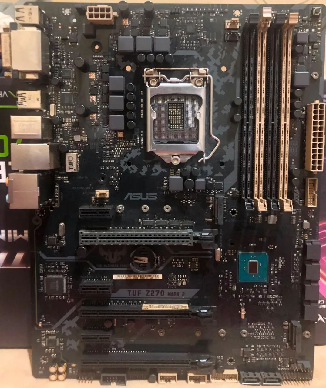 Placa Mãe Asus Tuf Z270 Mark2 (Com Defeito) - Foto 2