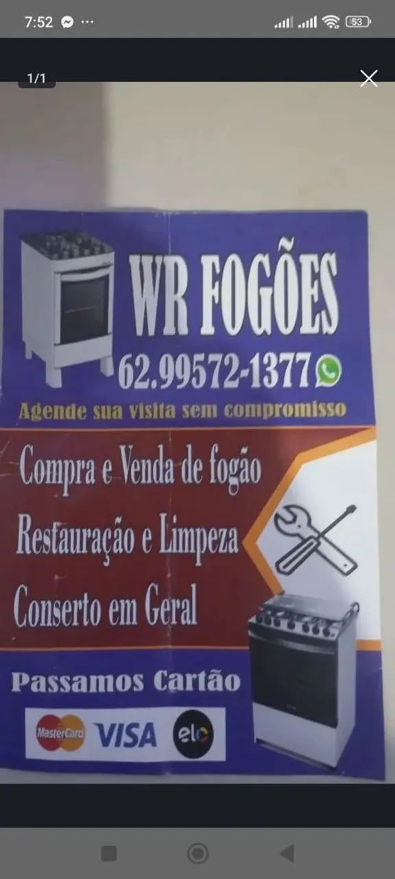 Conserto fogão,chapa