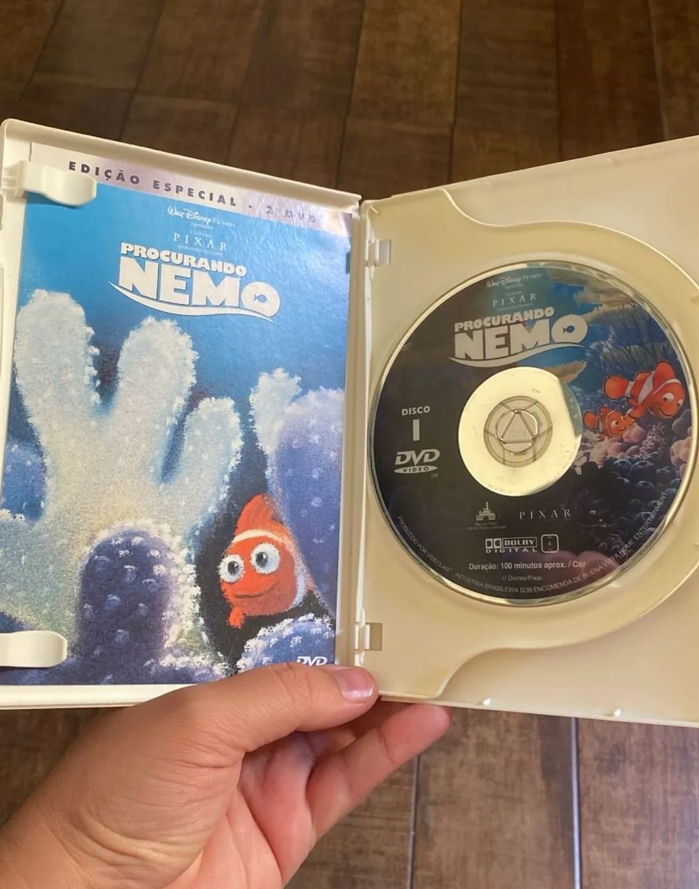 Procurando Nemo DVD Duplo Original com Encarte Disney Pixar - Foto 4