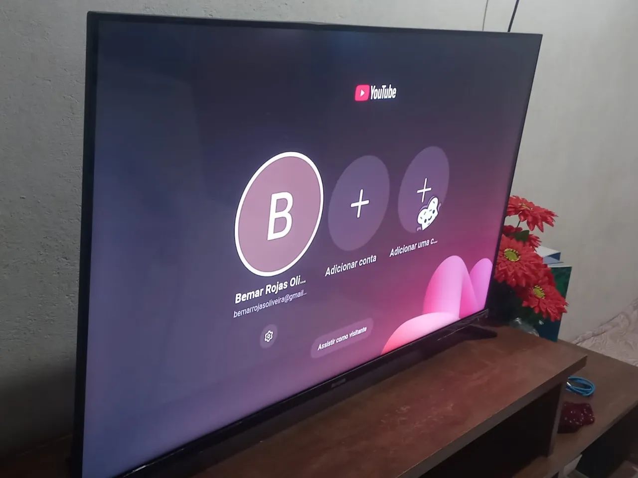 Tv smart 43 com comando de voz  - Foto 2