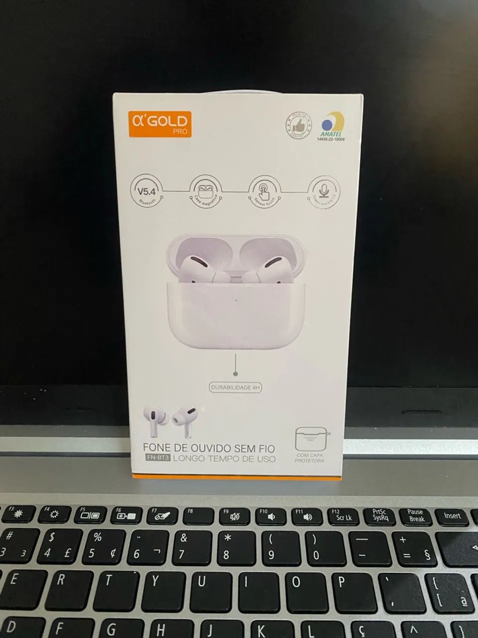 Fone de ouvido Bluetooth sem fio A?Gold - Foto 3