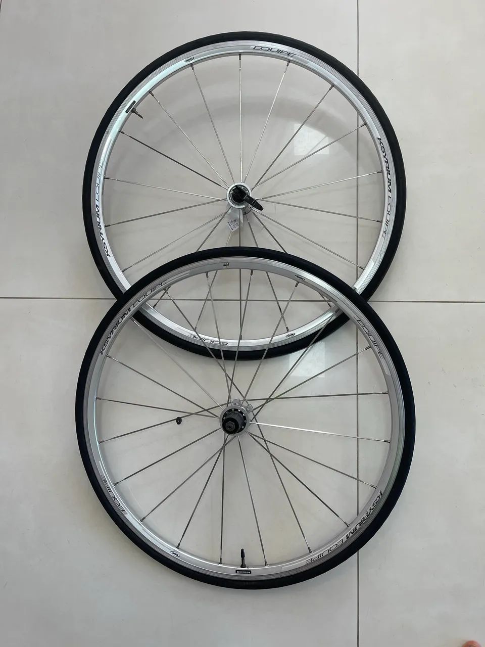 Bike Triathlon Specialized Transition Carbono + Rodas Elite - Foto 4