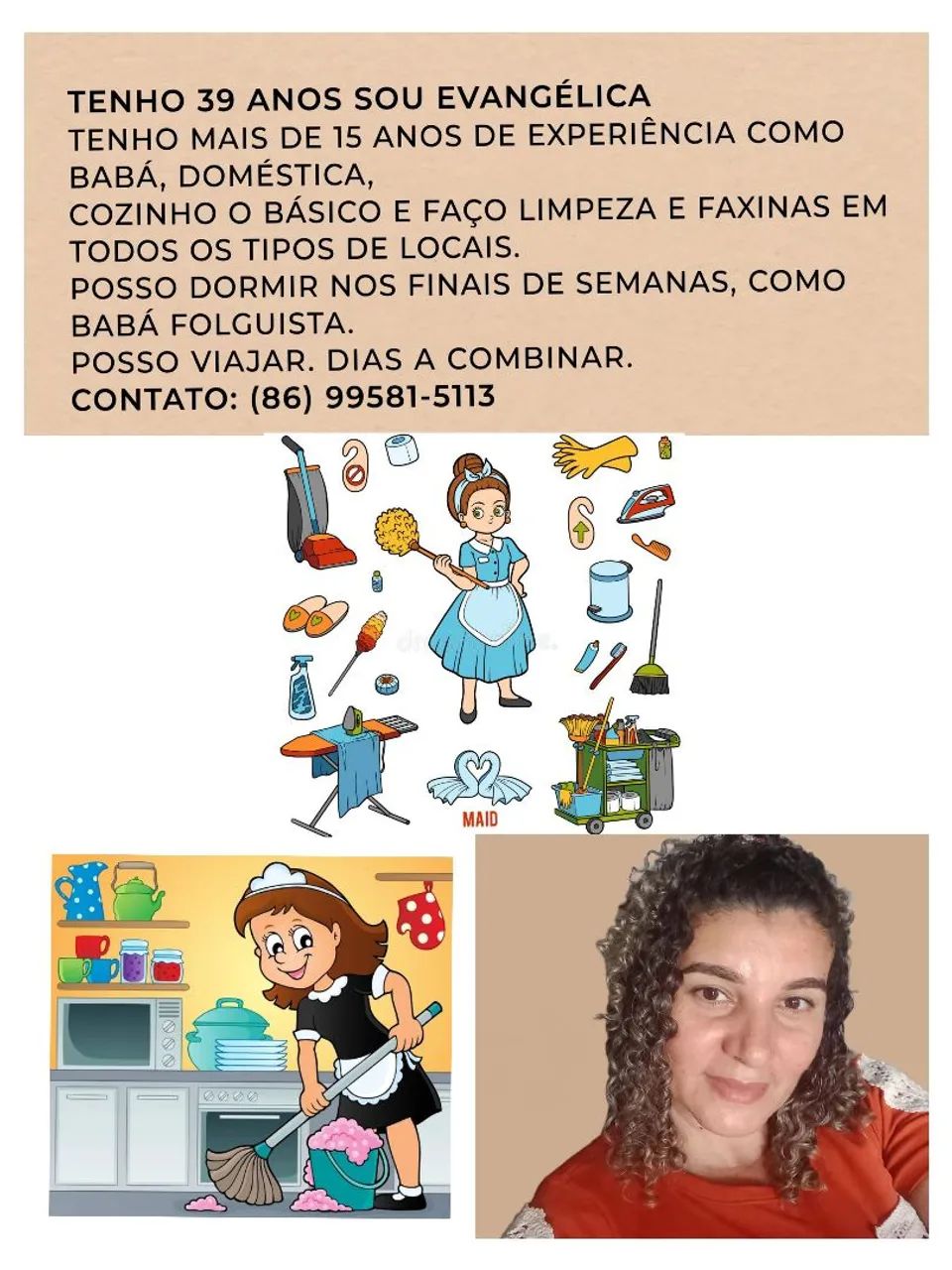 Bábá,   domestica faxinas  - Foto 2
