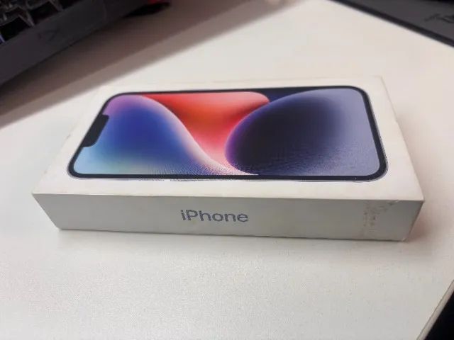 iPhone 14 Azul 128gb Novo! - Foto 3