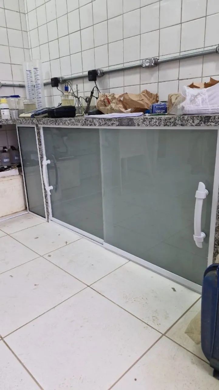Kit pia de vidro temperado - Foto 5