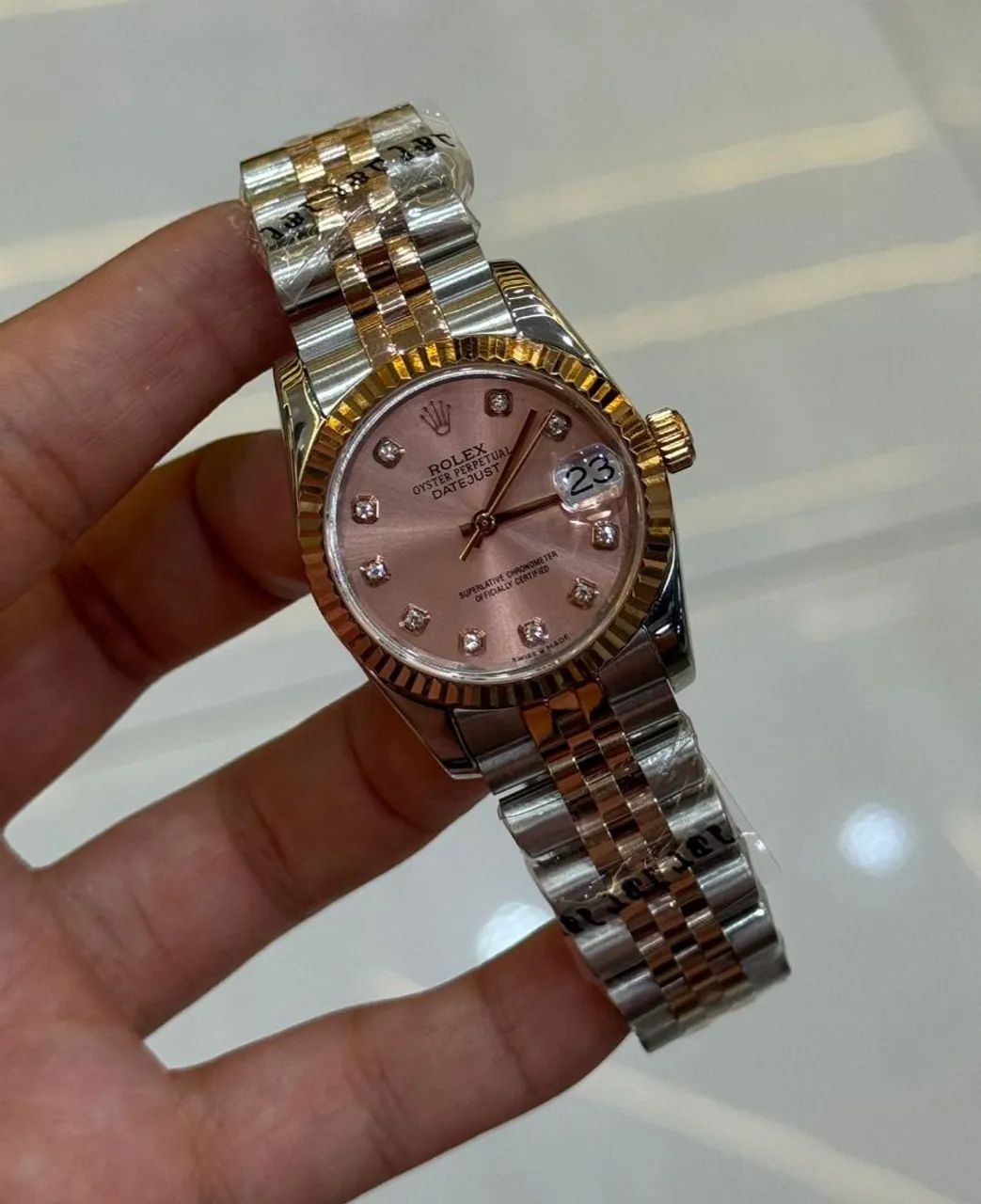 Relógio Rolex feminino 34mm