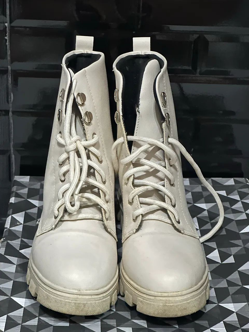 Coturno Off White  - Foto 2