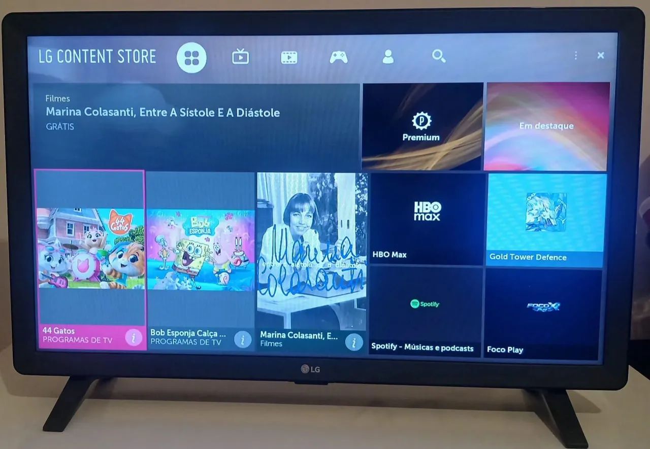 Smart tv lg 24 polegadas  - Foto 2