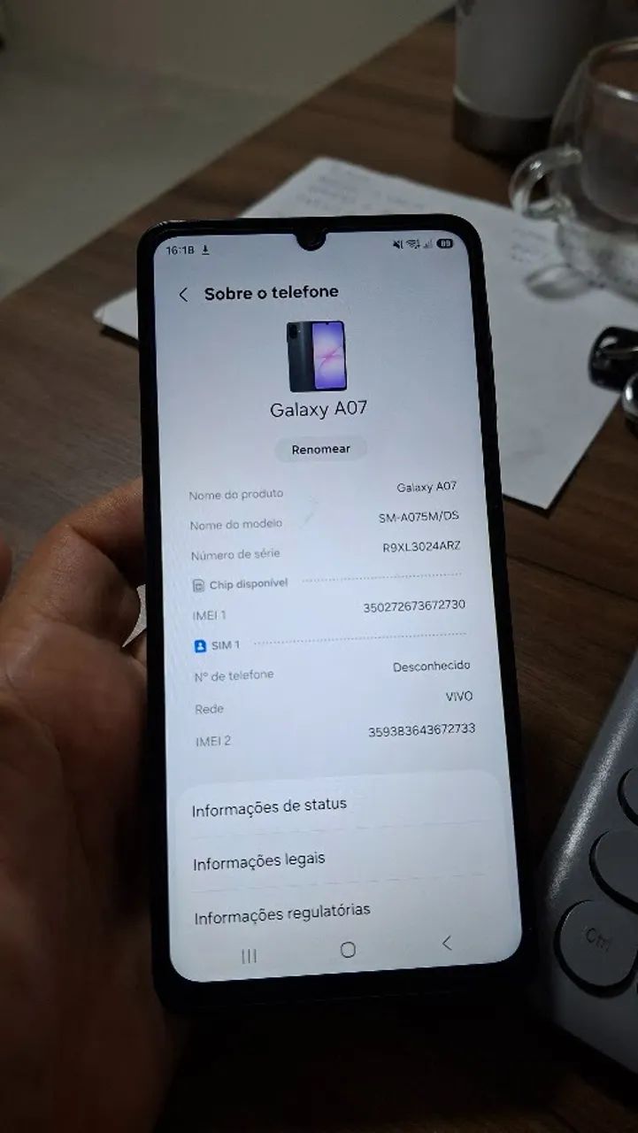 Galaxy A07 128GB - Foto 2