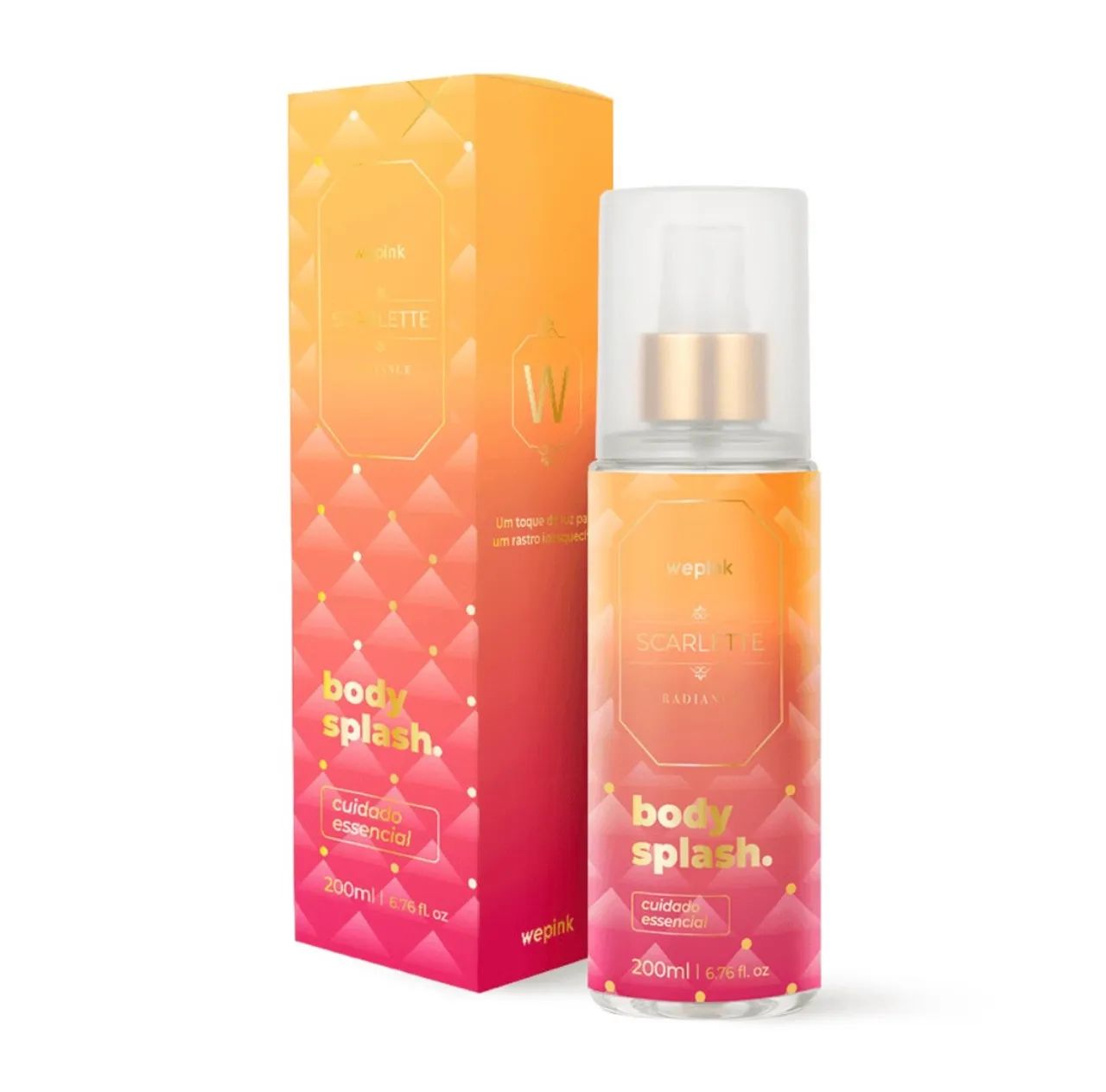 Body splash Scarlette radiance wepink 