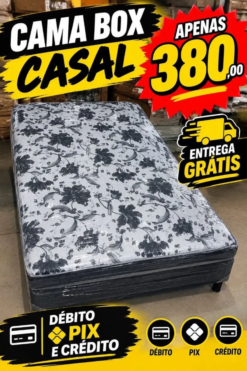 Oferta imbatível cama box 