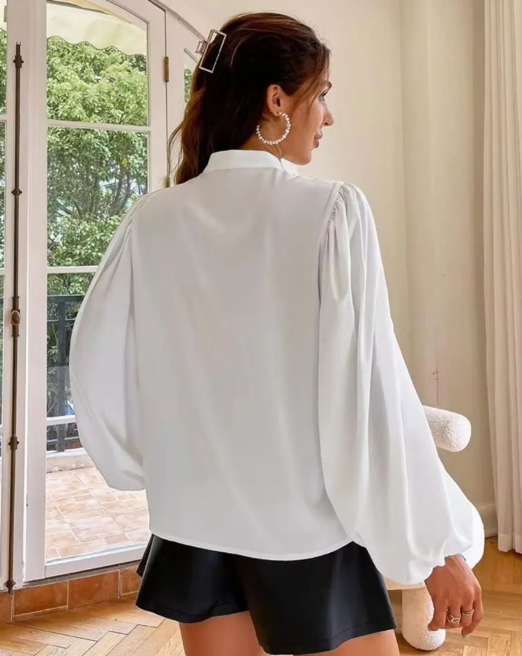 Blusa branca - Foto 2