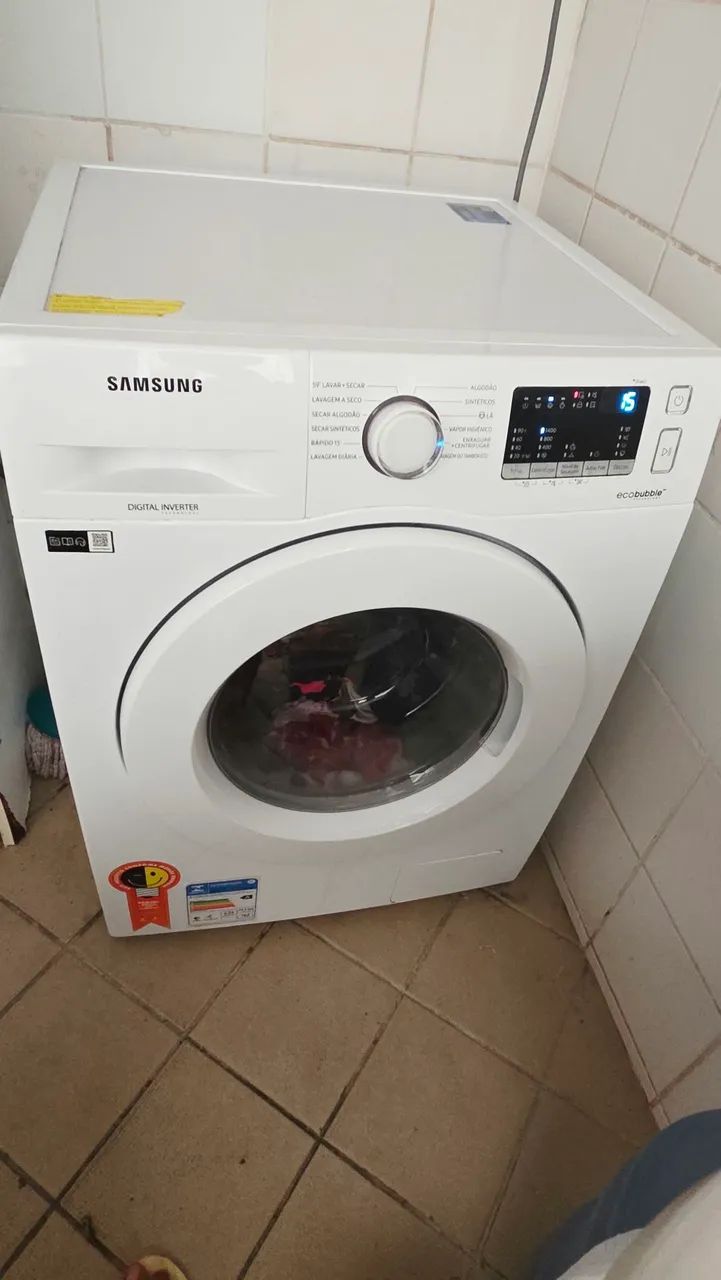 Lava e seca Samsung Eco Bubble - Foto 3