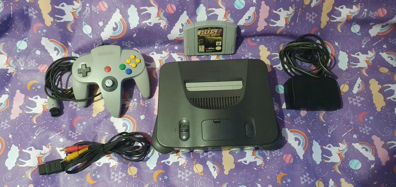 Vendo nintendo 64 completo e funcionando