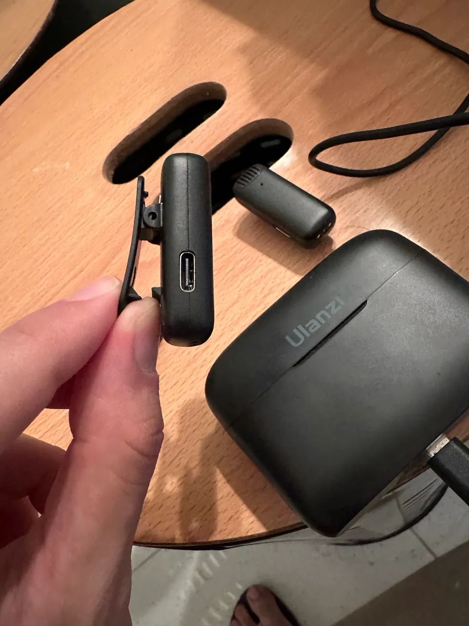 microfone sem fio de lapela Ulanzi J12 - Foto 5