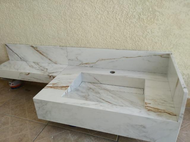 Pias de porcelanatos, bancadas e Lavatórios - Foto 3