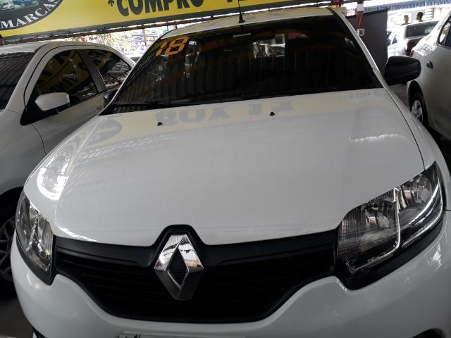 Black Friday*Somente no mês de Dezembro!!Sandero Authentique 1.0ano 2018 Branco*Completo - Foto 6