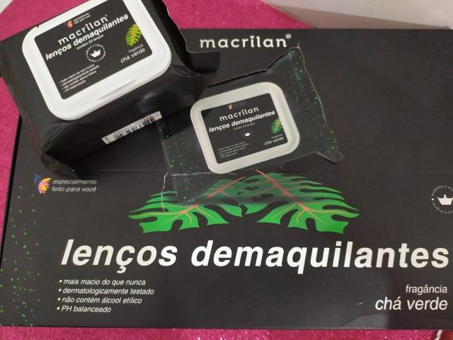Box Lenços Demaquilantes Macrilan - 12 Unidades