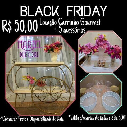 Black friday - carrinho gourmet