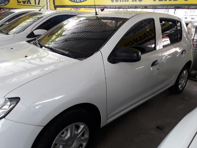 Black Friday*Somente no mês de Dezembro!!Sandero Authentique 1.0ano 2018 Branco*Completo - Foto 8