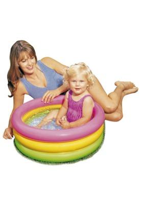 Piscina Intex inflavel para bebê Por do Sol 38 L - Foto 3