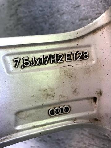 Rodas Originais Audi A5 Aro 17 5x112 + Pneus Bridgestone Novos - Foto 8