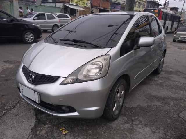 Fit 1.4 LX prata 2011 / banco couro / aut. / completo flex/gnv - Foto 2