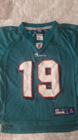 Camiseta infantil de futebol americano do Dolphin