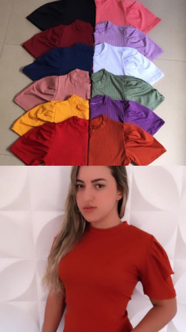 Blusas no canelado - Foto 2