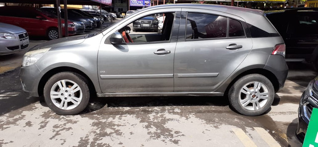 Agile 1.4 LTZ 2013 Cinza Completa Flex+GNV. Entr.+509,76 fixas