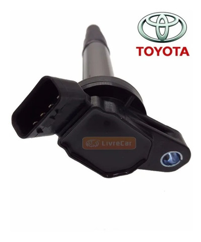 Bobina Ignição Corolla 1.8 2.0 Flex 2010 2011 2012 2013 2014 - Foto 4