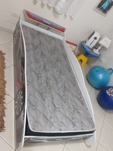 Cama solteiro com colchão - Foto 4