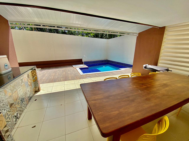 Casa com 4/4 , piscina com espaço gourmet, varanda - Foto 7