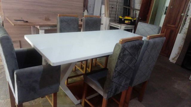 Mesa laqueada madeira - Foto 2