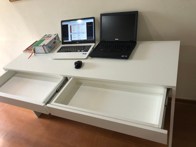 Escrivaninha de estudos e escritório 2 gavetas - Foto 2